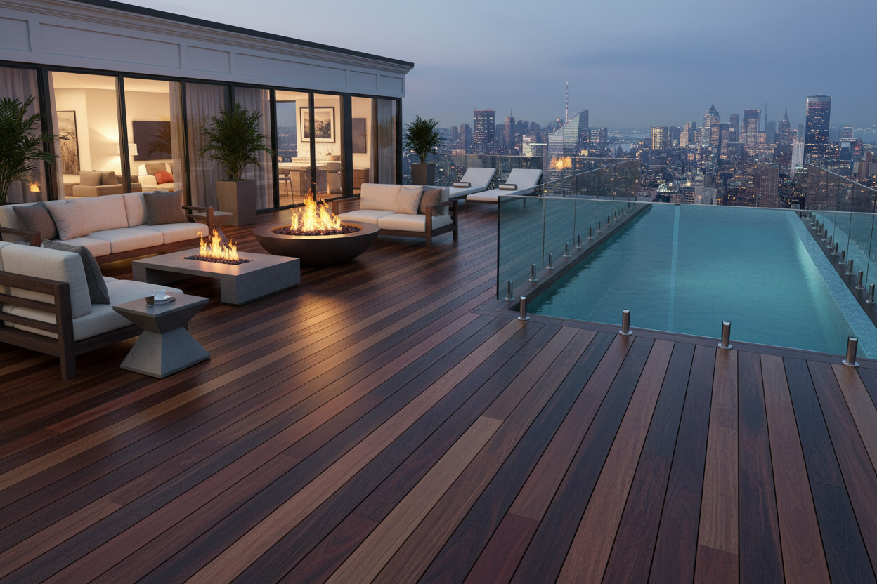 Manhattan Penthouse Rooftop Terrace