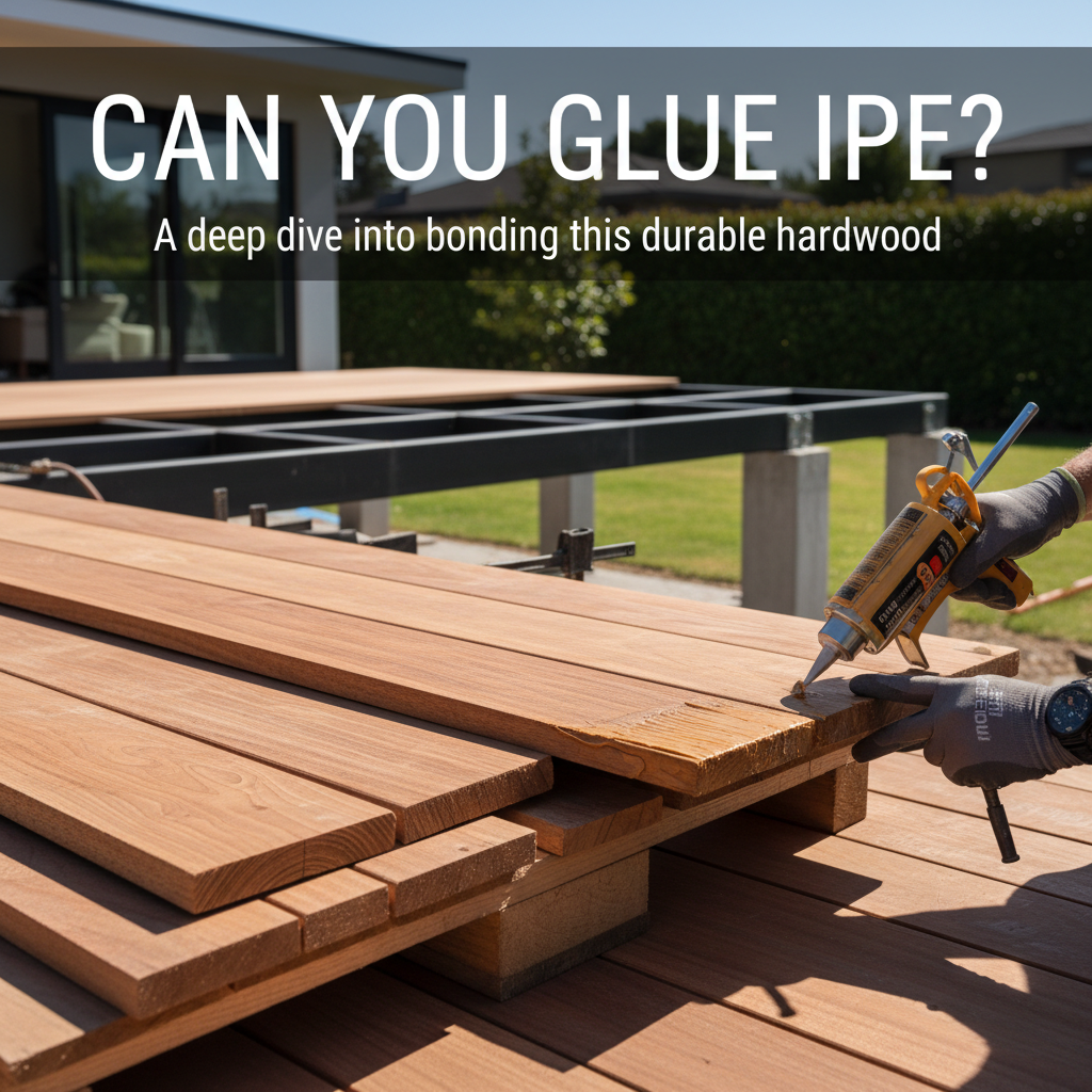 Can You Glue Ipe? Expert Opinions and Guidance
