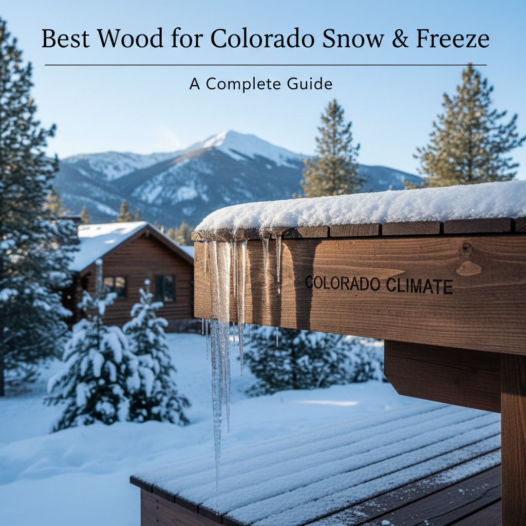 Best Wood for Colorado Snow & Freeze – A Complete Guide