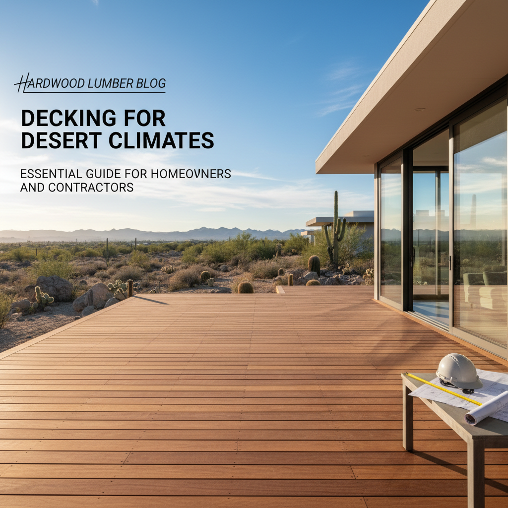 Decking for Desert Climates: Essential Guide for Homeowners and Contractors