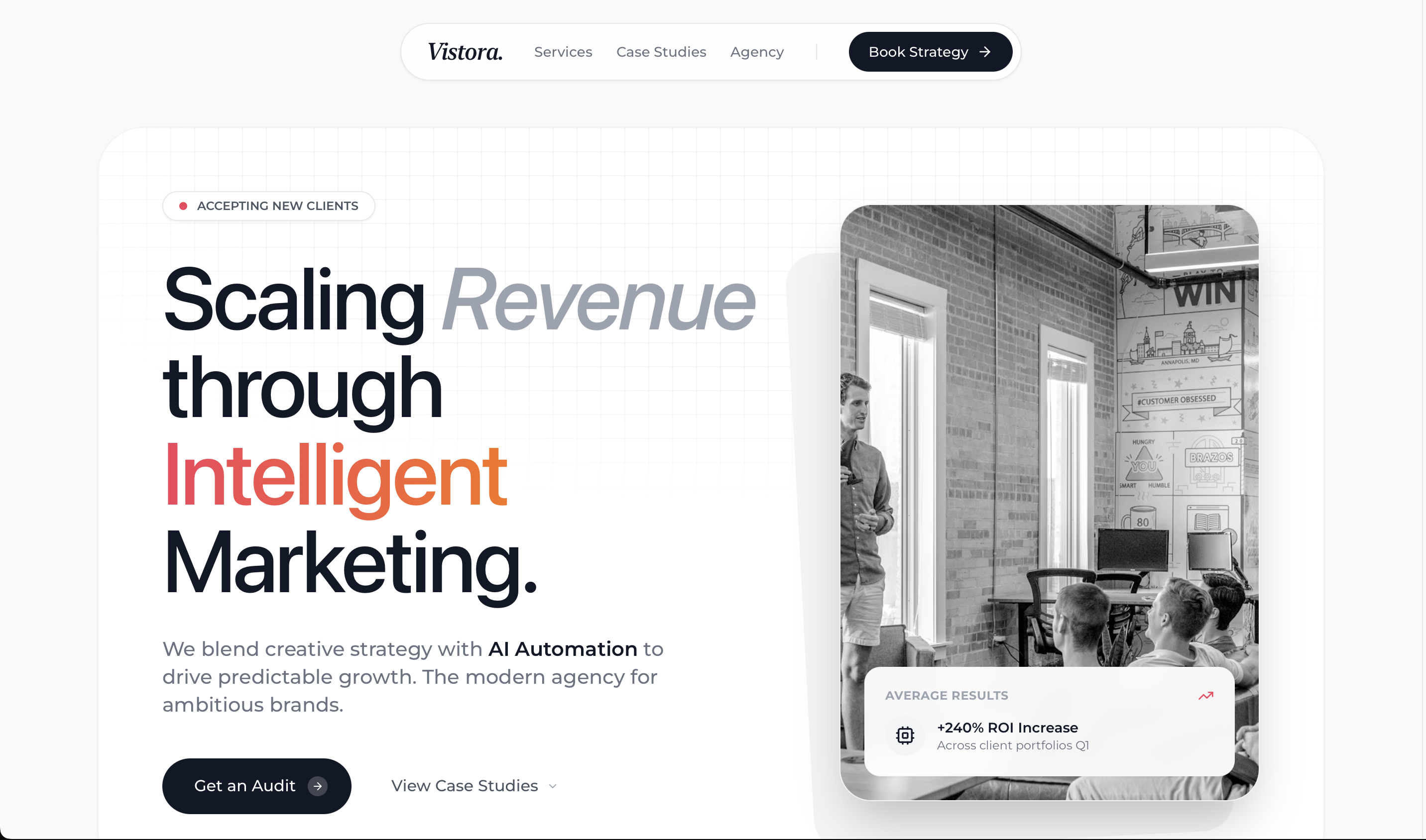 AI-Driven Marketing Agency  app template.