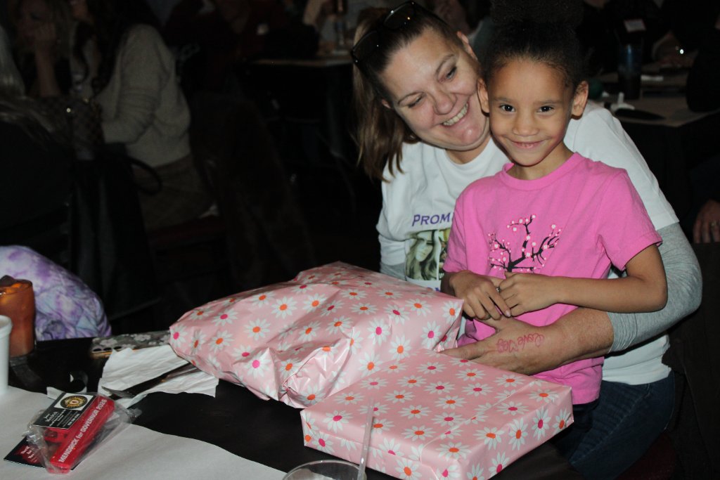 Opening presents with community support