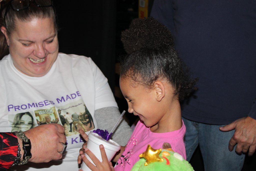 Smiles and joy during difficult times
