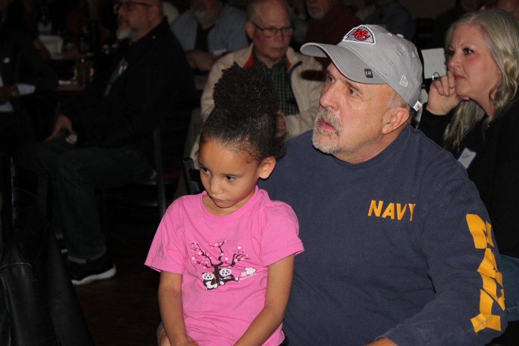 Grandfather with granddaughter
