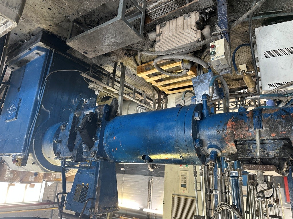 120mm cold feed extruder