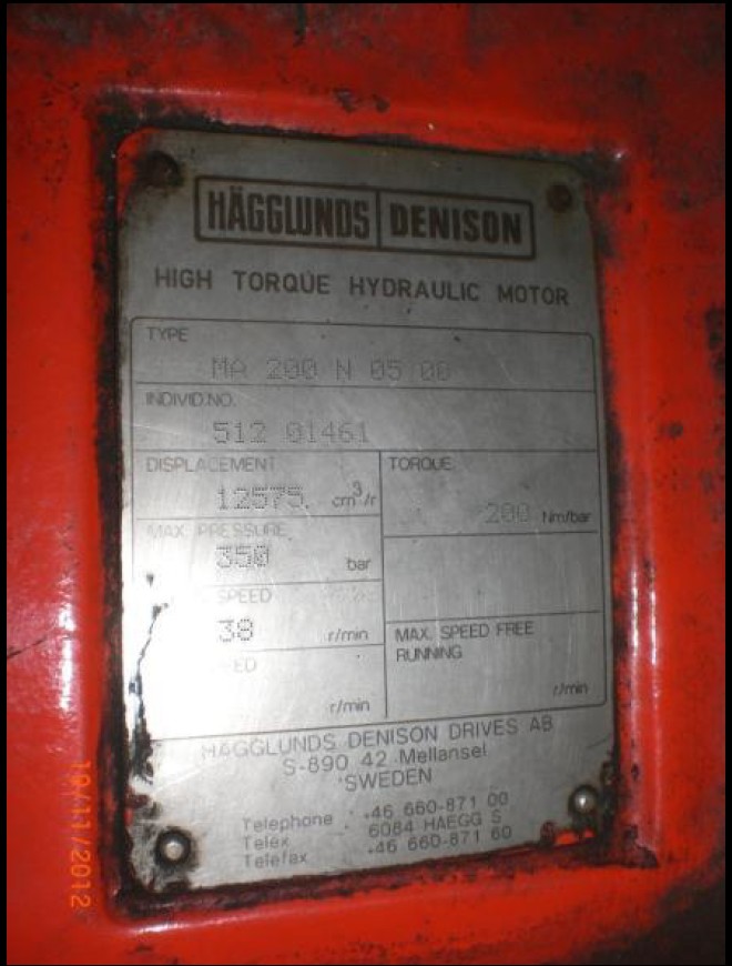 Hydraulic Motor MA 200