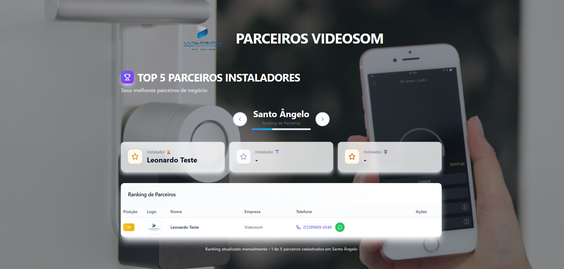 Videosom Ranking template preview
