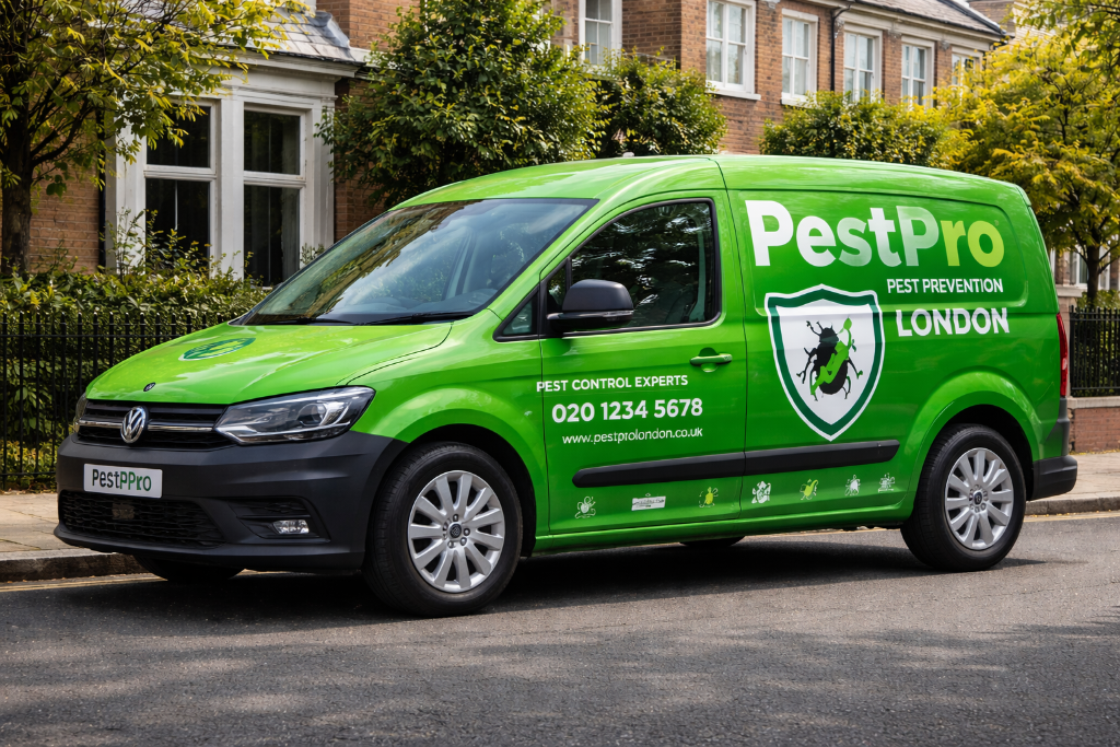 PestPro branded van