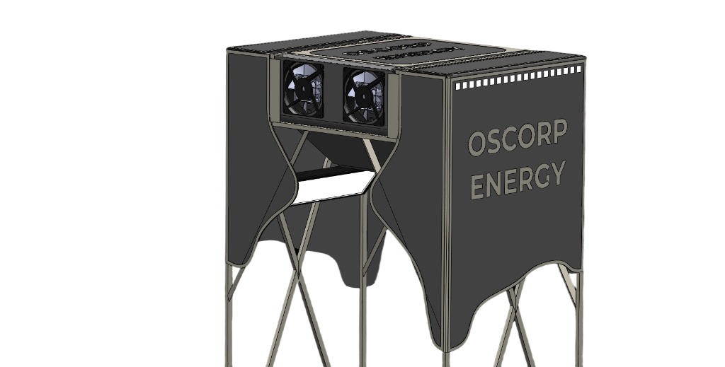 Waste Intelligence Monitoring System - Side View