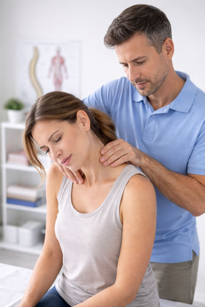 Cervicalgie aigüe : évaluation, traitement et prise en charge de la douleur