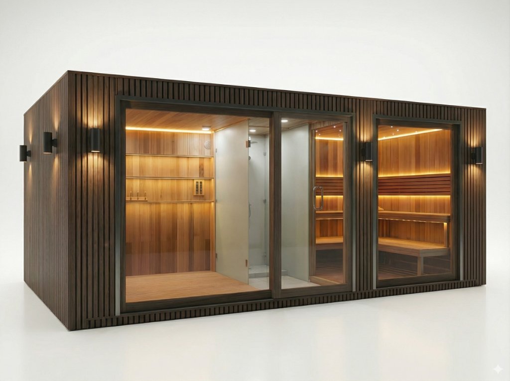 Modern sauna design