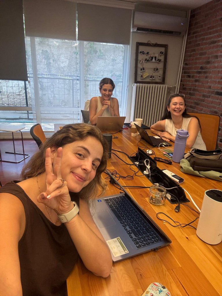 El Turco team working at the office