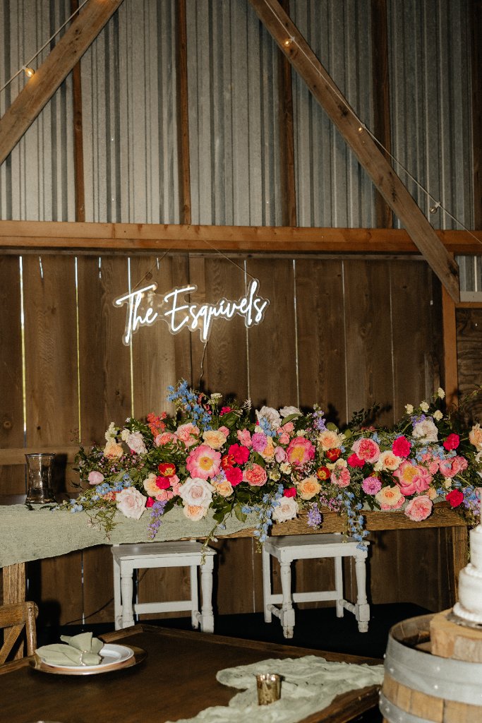 Brown Barn First Dance Smoke