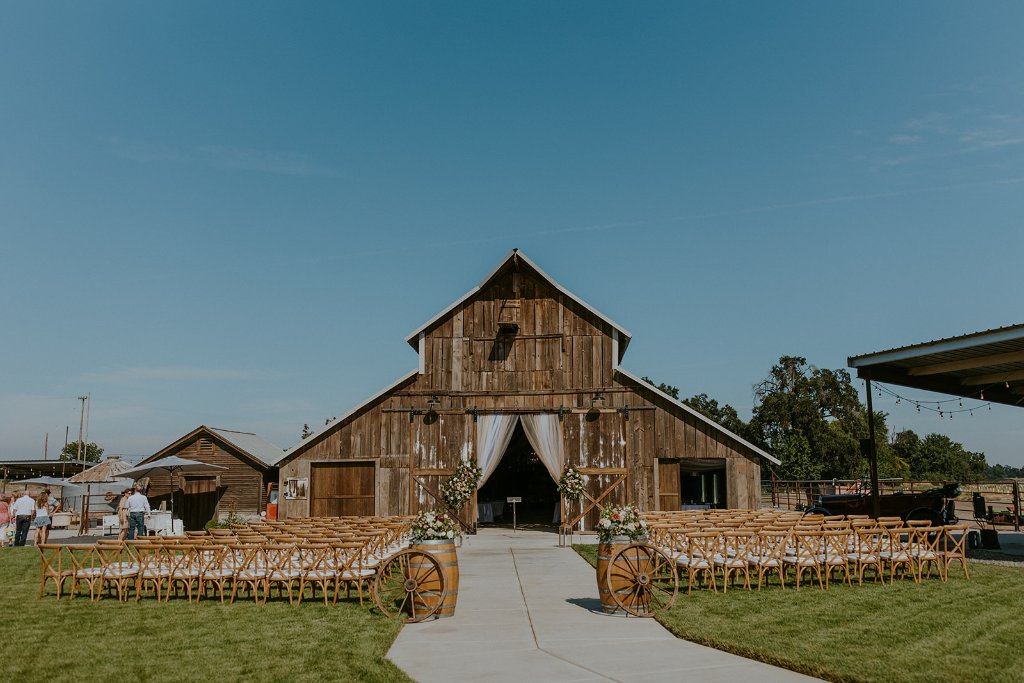 Brown Barn Place Setting Detail