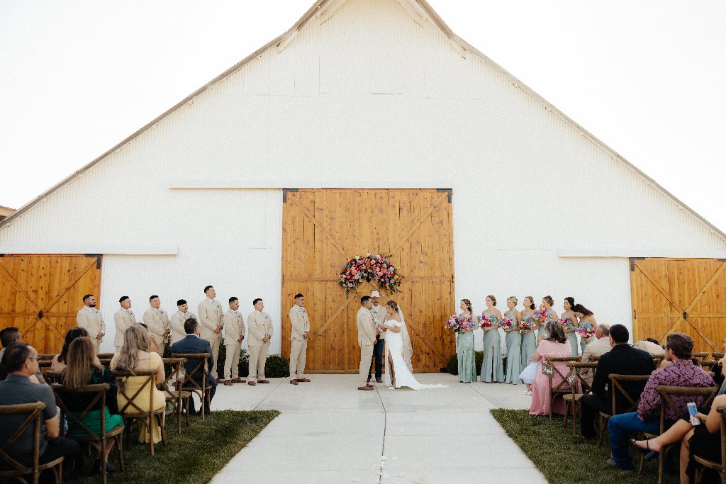 White Barn Ceremony