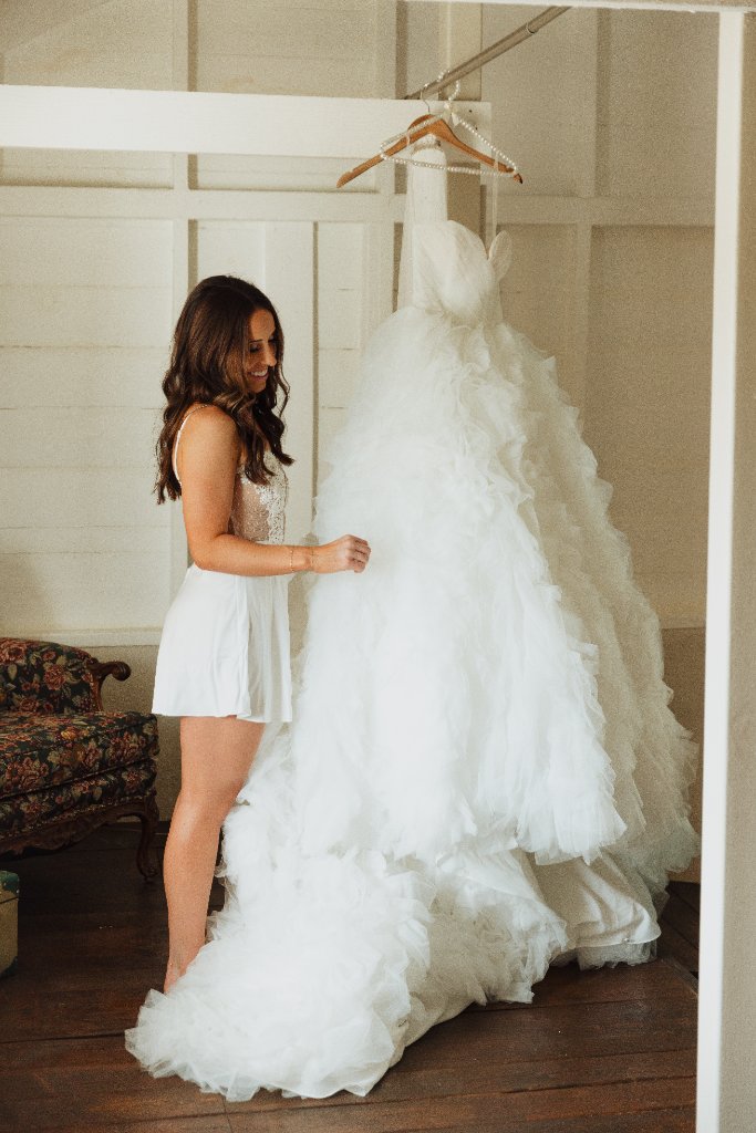 Bride with Gown