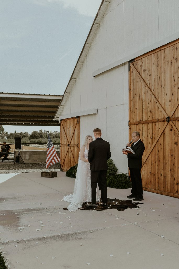 White Barn Backdrop