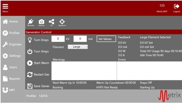 MetVIEW Generator Control