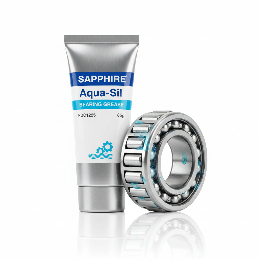 Chain Supply UK ROC12251 - SAPPHIRE Aqua-Sil Bearing Grease Tube 85g