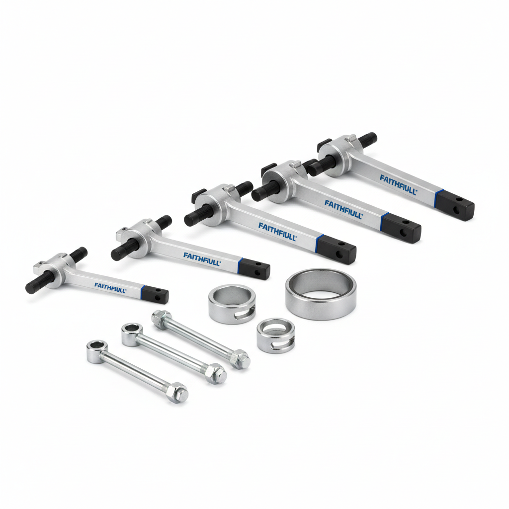 Chain Supply UK FAIBEARPULL4 - Bearing Puller Set 4 Piece 75 100 150 & 200mm