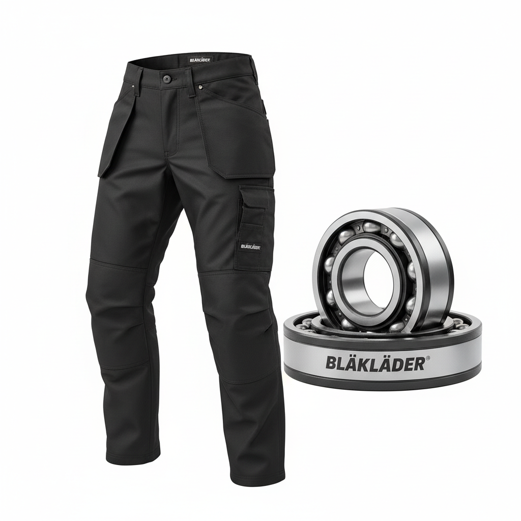 Blaklader Blaklader 1570 Work Trousers with Stretch - Black