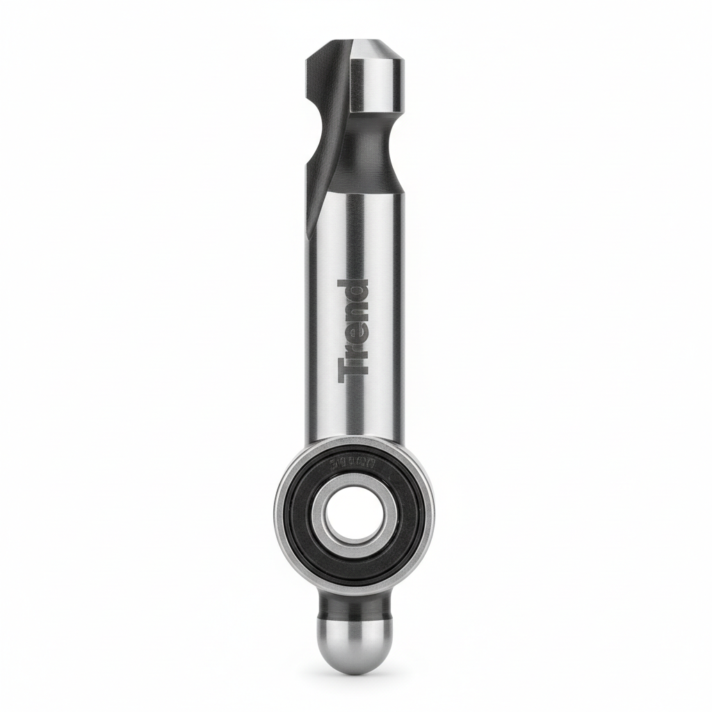 Chain Supply UK TREC21412TC - Bearing Guided 3° Undercut Router Bit