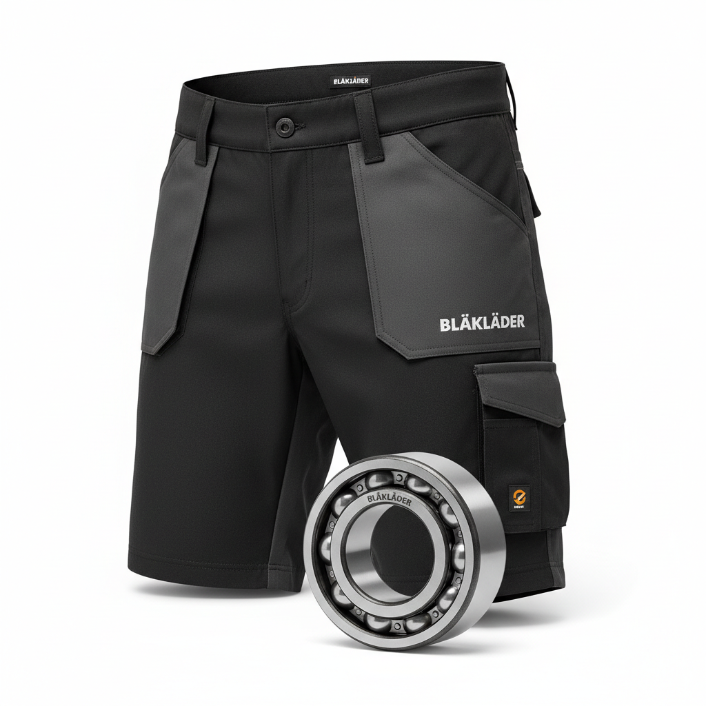 Blaklader Blaklader 2263 Stretch Shorts - Black/Dark Grey