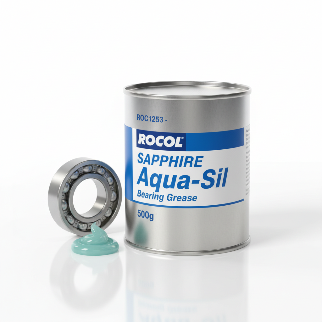Chain Supply UK ROC12253 - SAPPHIRE Aqua-Sil Bearing Grease Tin 500g