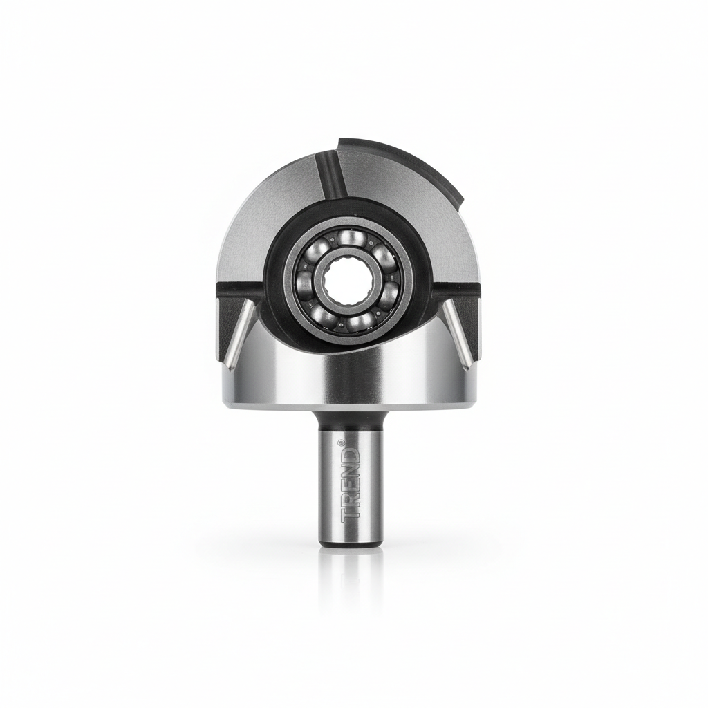 Chain Supply UK TRE4615014TC - 46/150 x 1/4 TCT Bearing Guided Ovolo & Round Over 12.7mm Radius