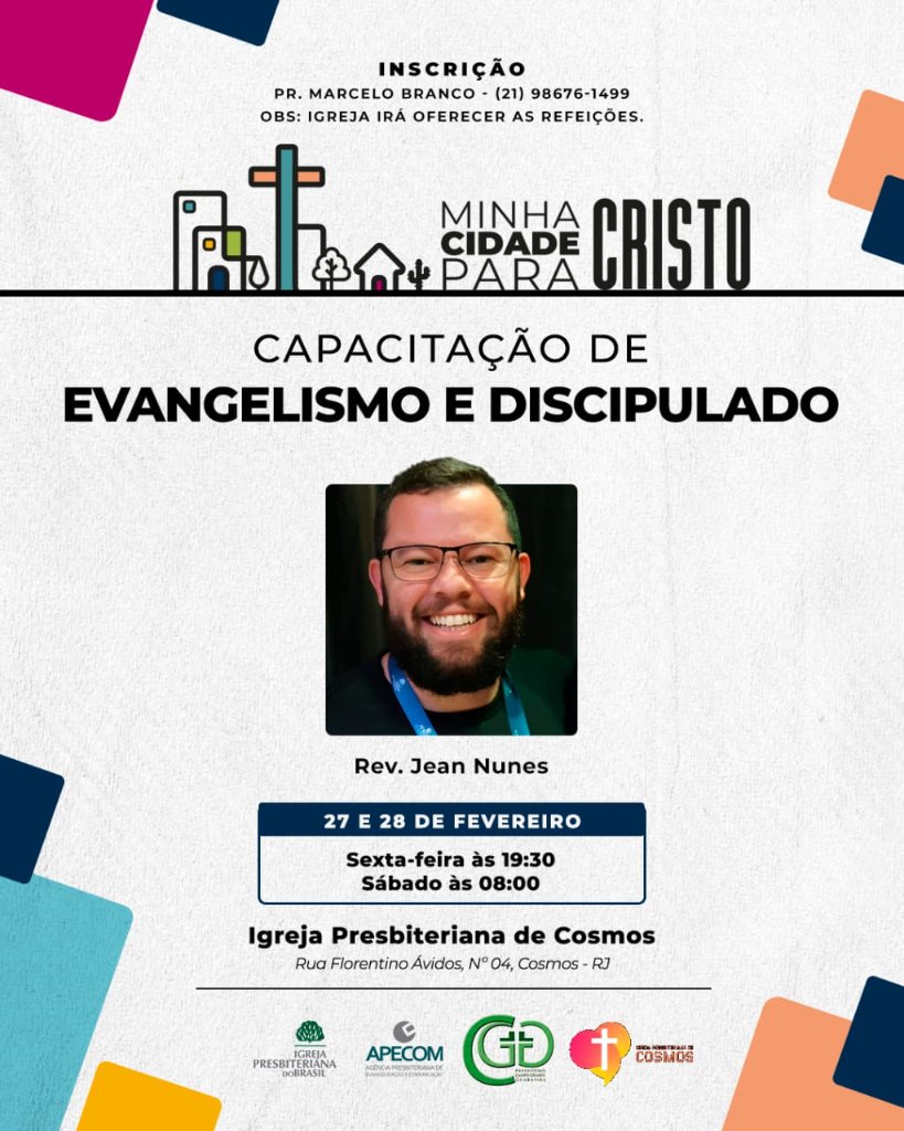 Capacitação de Evangelismo e Discipulado