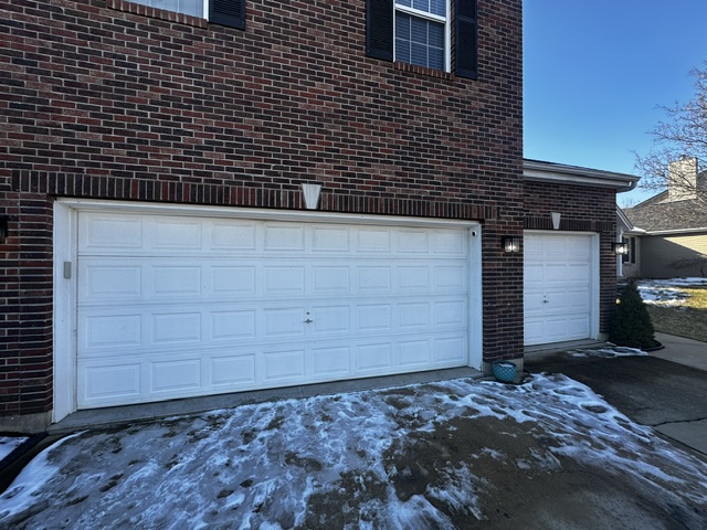 White doors with top windows before
