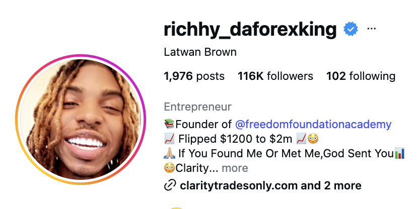 Richhy - Founder of Trade AI