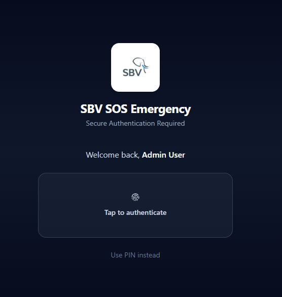SBV SOS Closest Responder template preview
