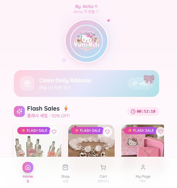 Yuni Kiti template preview