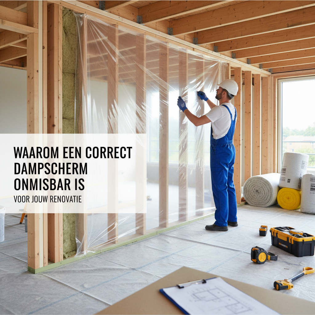 Waarom een correct dampscherm onmisbaar is voor jouw renovatie