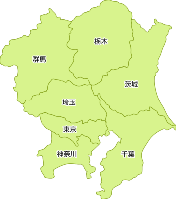 対応エリアマップ