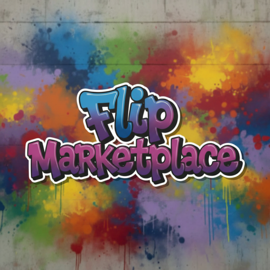Flip Marketplace - Buy. Sell. Give. Thrive. USA logo