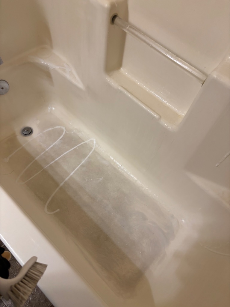 Bathtub - before