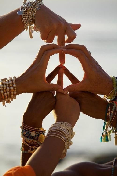 Peace hands