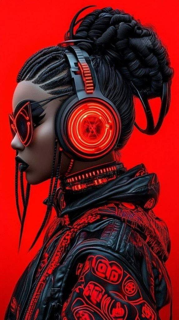 Futuristic art