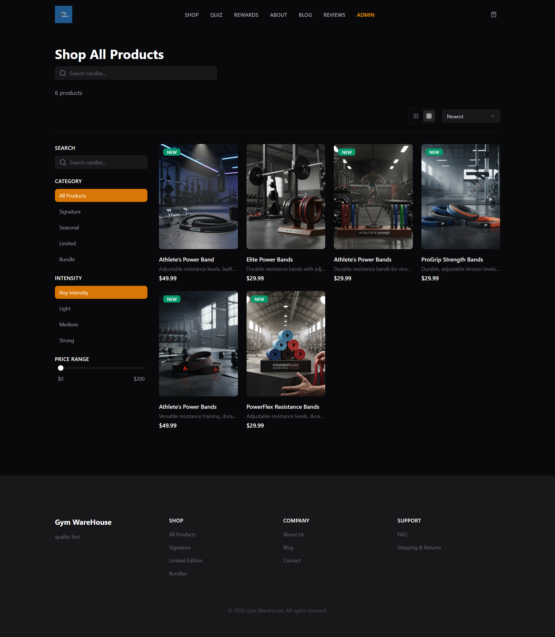 white label eshop with AI social template preview