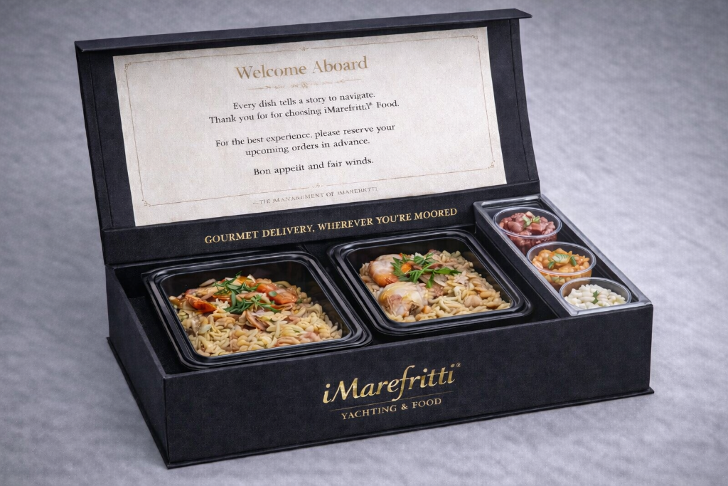 iMarefritti® Luxury Packaging - Gourmet Delivery Wherever You're Moored