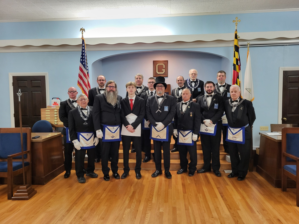 Brother Dylan Chisholm Receives Entered Apprentice Degree