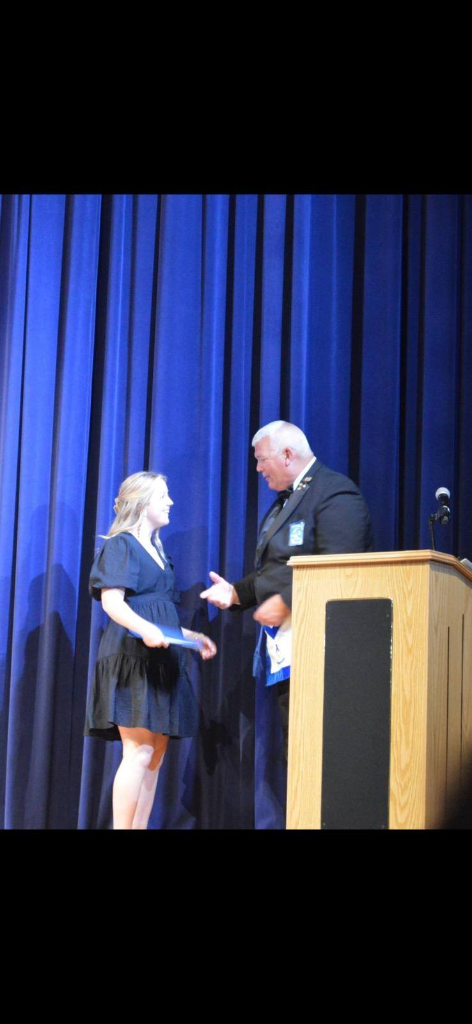 Scholarship Presented to Makenzie Greenwood