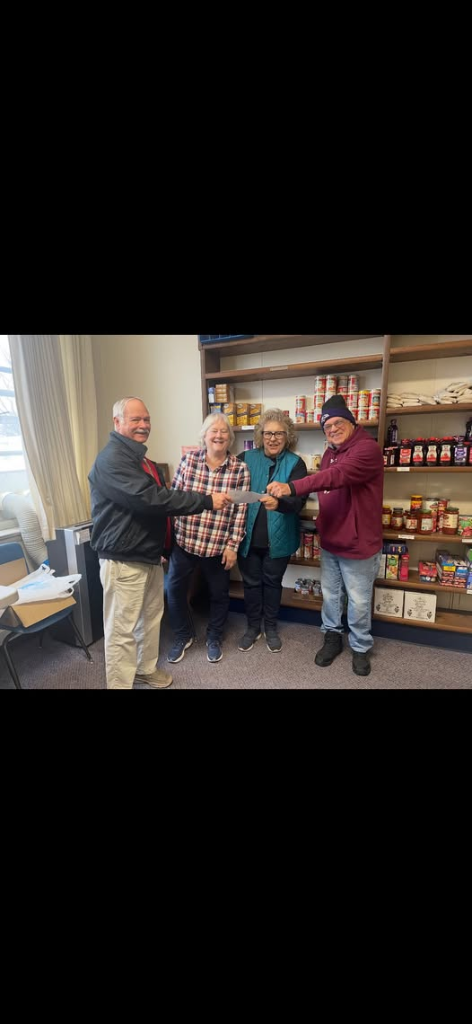Lebanon Lodge Donation to Immanuel Lutheran Little Free Pantry