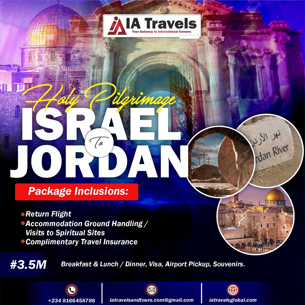 Holy Pilgrimage - Israel to Jordan