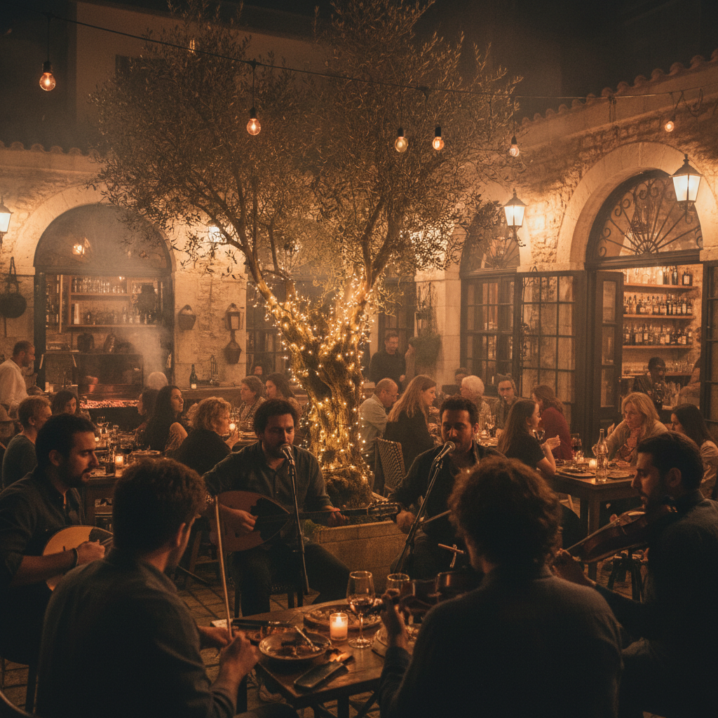 Greek Urban Folk & Rebetiko -band 