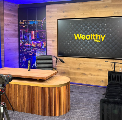 Custom Media Studio Desk