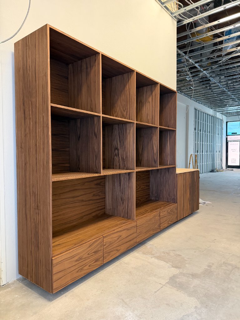 Custom Storage Wall System