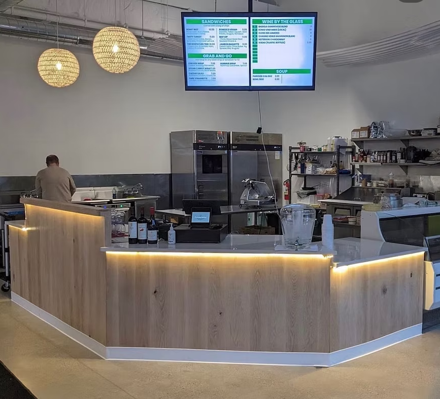 Restaurant Service Counter